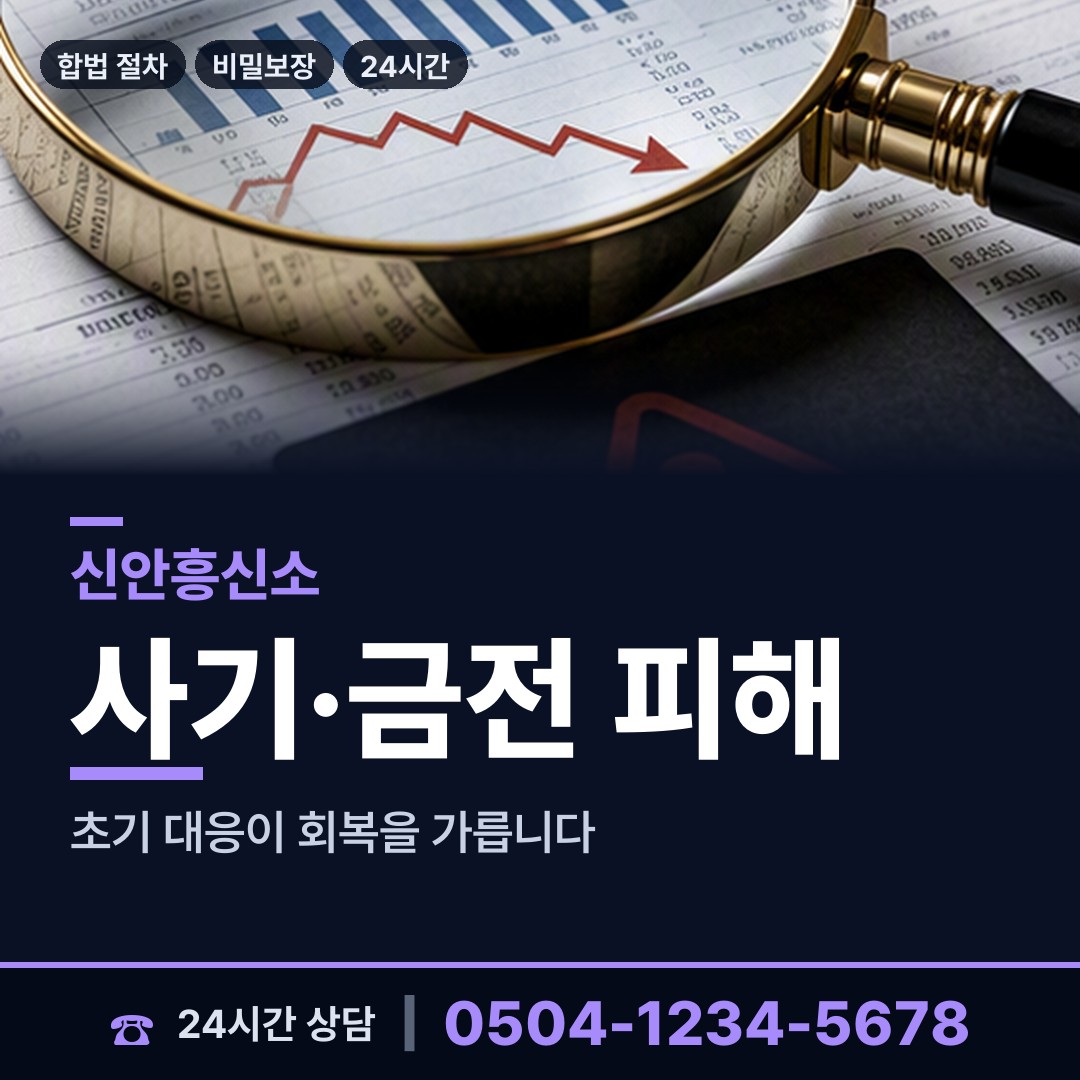 신안 신의면 탐정사무소 상담 안내
